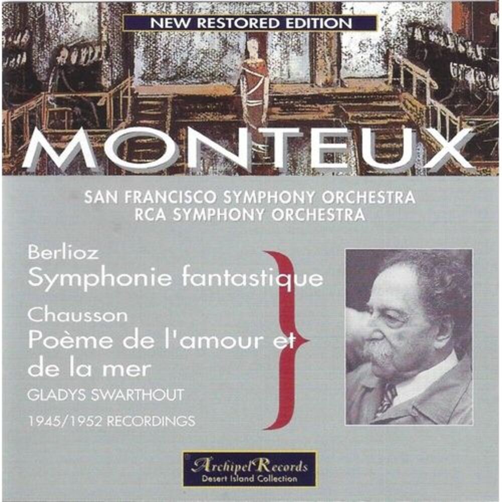 Berlioz / Monteux - Sym Fantastique + Chauss  CD